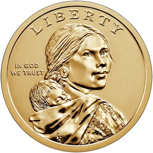 2023 1-dollar - P - Maria Tallchief and American Indians in Ballet obverse
